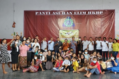 Karyawan PTPN IV Gelar Bakti Paskah dan Wisata Rohani