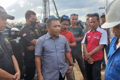 Warga Demo Pengebor Minyak PT BSP, Keluhkan Rekrutmen Tenaga Kerja