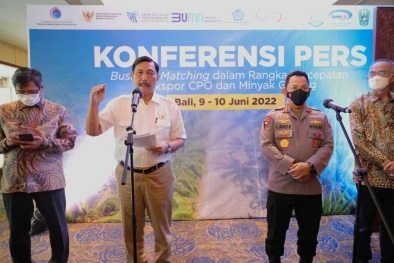 Menko Luhut: Penyaluran CPO dan Pengendalian Migor dari Hulu ke Hilir