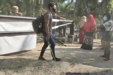 Datangi Kebun, Warga Justru Dihajar Centeng Koperasi