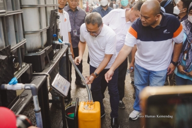 Pastikan Migor Curah Mudah Diperoleh, Stock Point Disidak