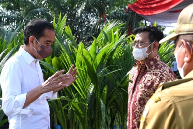 Kunker ke Sumut, Jokowi Tinjau Inovasi Pengolahan Minyak Kelapa Sawit