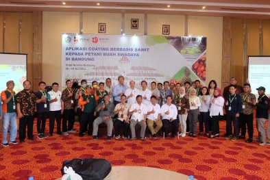 BPDPKS dan BRIN Dorong Hilirisasi, Coating Buah Berbasis Sawit Terus Dipromosikan