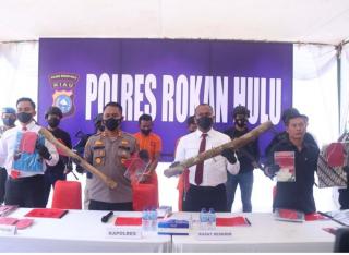 Maling Sawit Bunuh Tetangganya Karena Diduga Mengadu ke Security Perusahaan