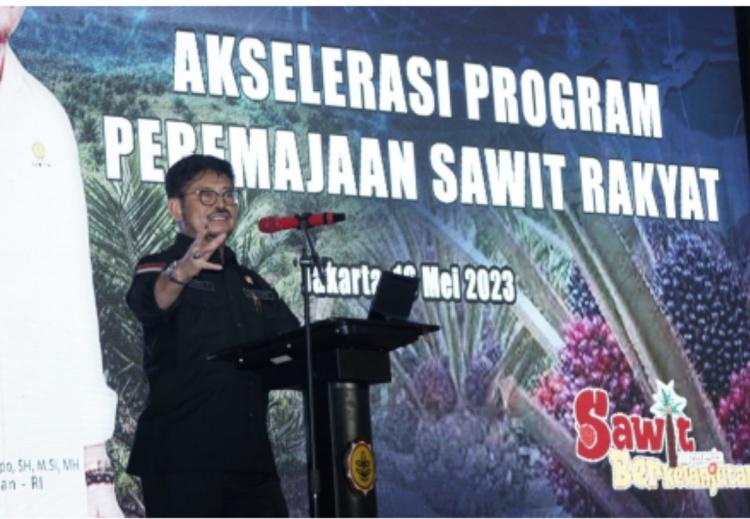 SYL Ingin Minyak Sawit Gantikan Bensin dan Solar