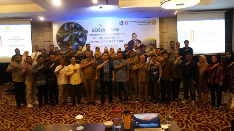 Kalbar Jadi Percontohan Penomoran STDB Nasional Melalui E-STDB