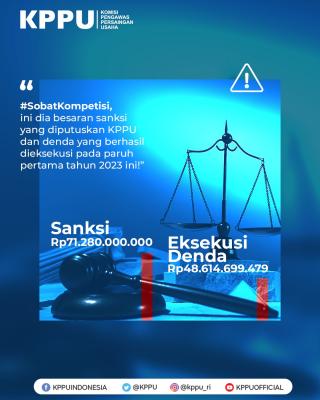 Pelanggaran Monopoli, KPPU Jatuhkan Sanksi Denda Rp 71 Milyar 