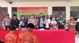 Dipicu Sakit Hati, 14 Orang Rampok Truk Berisi Lebih 33 Ton Inti Sawit