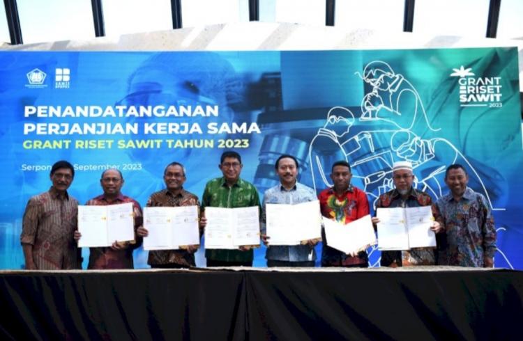 26 Lembaga Litbang Dapat Dukungan Dana Grant Riset Sawit Sebesar Rp 90 Milyar