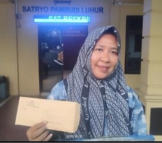 Emak-emak Lapor Polisi Lantaran Sawitnya Dicuri