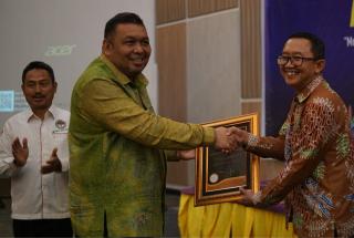 BPDPKS Terima Award Kemitraan UKMK dan Petani Sawit Milenial dari Aspek-PIR