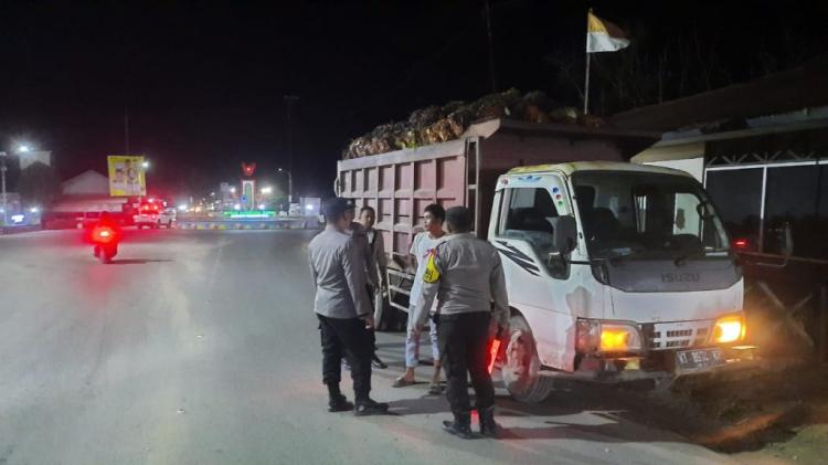 Truk Sawit Overload Banyak Dikeluhkan Masyarakat di Hotline Polres Bontang