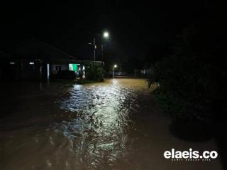 Banjir Melanda Kecamatan Penghasil Kelapa Sawit di Kabupaten Kaur Provinsi Bengkulu
