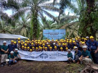 PT KTU Pamerkan Dampak Positif Kebun Sawit ke Mahasiswa Riset