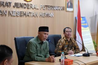 Datangi Ditjen PKH, Sumatera Barat Lirik Integrasi Sapi Sawit