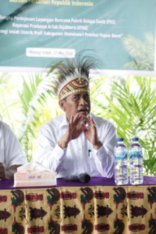 Papua Barat Ditargetkan Jadi Contoh Hilirisasi Kelapa Sawit