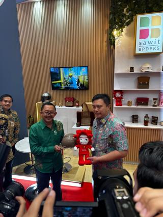 Produk Inovatif UKM Sawit Ditampilkan BPDPKS di Indonesia Maju Expo & Forum 2024