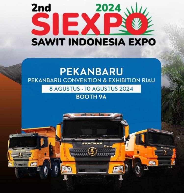 Empat Line Up Truk Shacman Ikut Meriahkan 2nd SIEXPO 2024