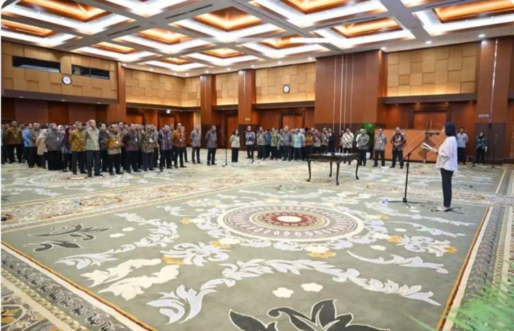 2 Direktur BPDPKS Dilantik Bersama Ratusan Pejabat di Kemenkeu