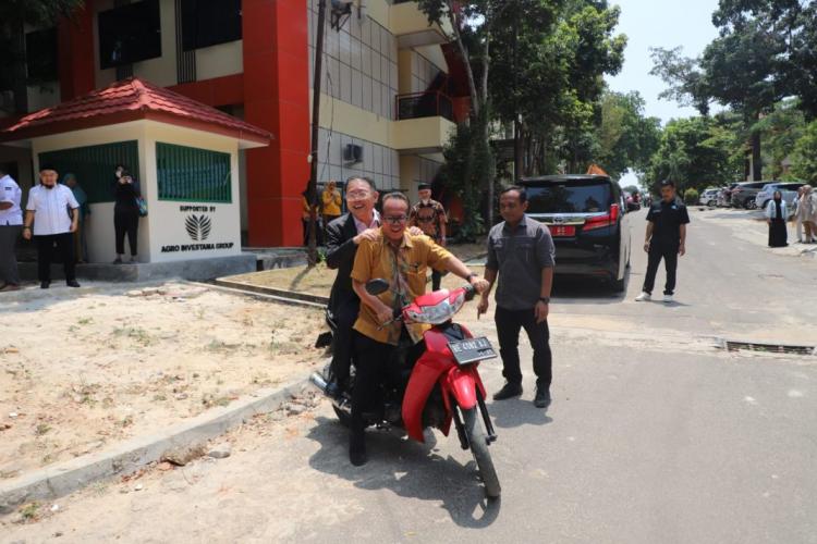 Uji Coba Bensin Sawit Buatan Peneliti FMIPA Unila Berjalan Sukses