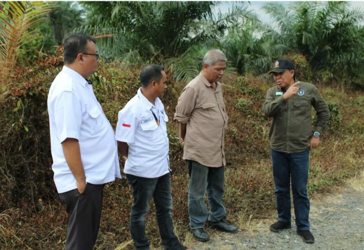 Intensifikasi 1.000 Ha, Petani Sawit 4 Desa Dapat Bantuan Pupuk dan Herbisida