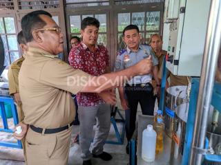 Prototype Mesin Pengolah Buah Sawit Menjadi Minyak Goreng Sukses Diuji Coba