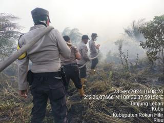 25 Hektar Kebun Sawit Warga Kubu Terbakar 