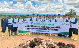 Petani Sawit Dilatih Buat Pupuk Organik Hingga Hindari Kredit Bermasalah