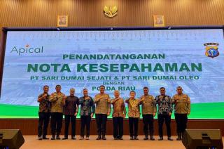 Unit Bisnisnya Jadi Objek Vital Nasional, Apical Buat MoU dengan Polda Riau 