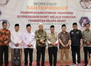 Apkasindo Sumsel Ajak Ponpes Garap Bisnis Pembibitan Sawit