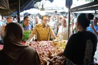 Pantau Bapok di Lubuk Linggau, Wamendag Dapati Harga Sejumlah Jenis Migor Relatif Stabil