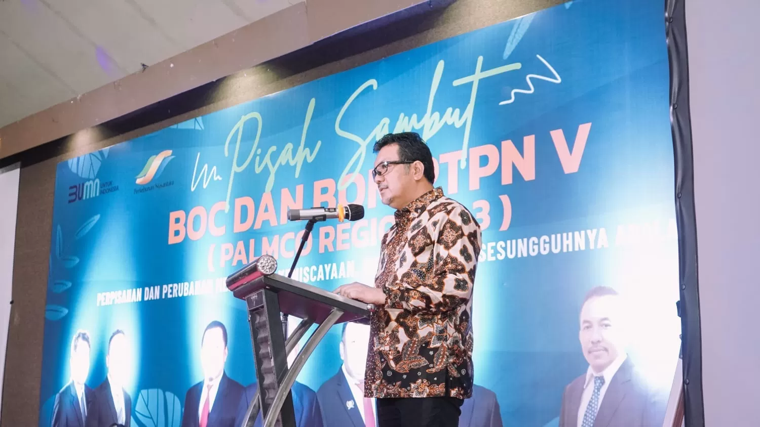 Dilebur Jadi PalmCo Regional 3 Riau, Rurianto akan Akselerasi Tranformasi yang Berjalan di PTPN V