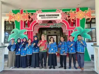 BPS Gandeng Disbun Kalteng Lengkapi Data Statistik Perkebunan dan Industri Pengolahan