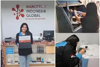 Mahasiswa Teknik Fisika Itera Berhasil Teliti Nanomaterial Berbasis Karbon dari Limbah Sawit