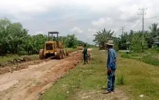 Pemkab Rohil Fokuskan Penyaluran DBH Sawit Untuk Pembangunan Jalan di Kecamatan Kubu