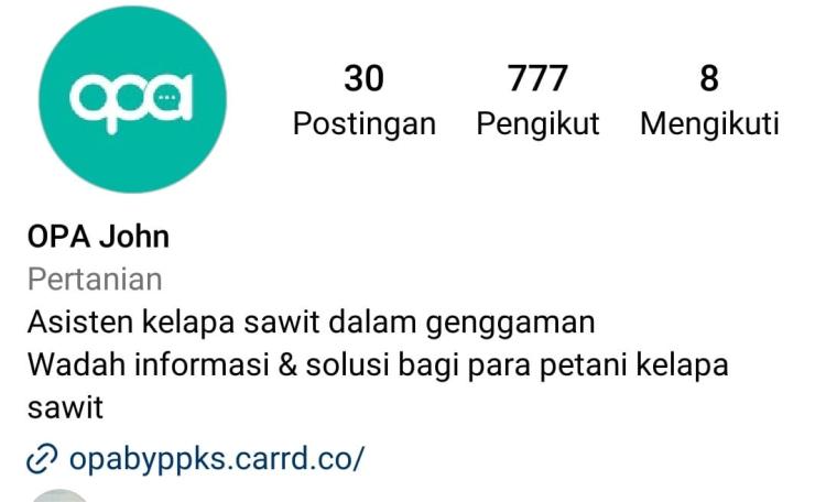 Petani Sawit Diajak Manfaatkan Aplikasi OPA, Asisten Digital dari PPKS
