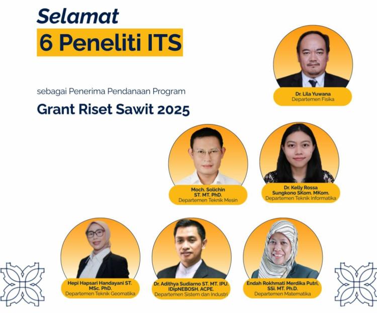 ITS Jadi Langganan Juara Riset Sawit BPDP, Bukti Kampus Ini Bukan Kaleng-Kaleng