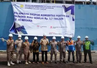 368 Ton Produk Pertanian Riau Diekspor ke 35 Negara