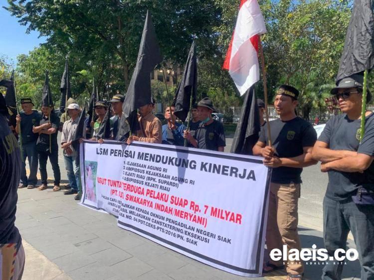 LSM Minta Kejati Riau Usut Tuntas Dugaan Suap Rp7 Miliar Bos PT DSI