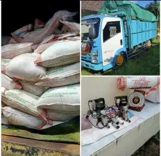 Pengoplos Pupuk Diringkus di Lampung, ini Merek dan Bahan Bakunya