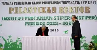 Dr Harsawardana Dilantik Jadi Rektor INSTIPER Yogyakarta Periode Kedua