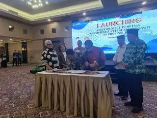 SPKS Gandeng Kementerian ATR/BPN Luncurkan Pilot Project Pemetaan Partisipatif untuk SHM Petani di Riau