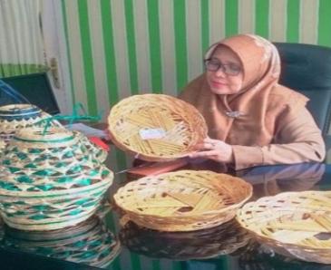 Produk Lidi Sawit Asal Mukomuko Mulai Populer di Malaysia