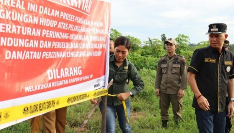 Perusahaan Sawit Milik Malaysia di Gunung Mas Jadi Tersangka Pencemaran