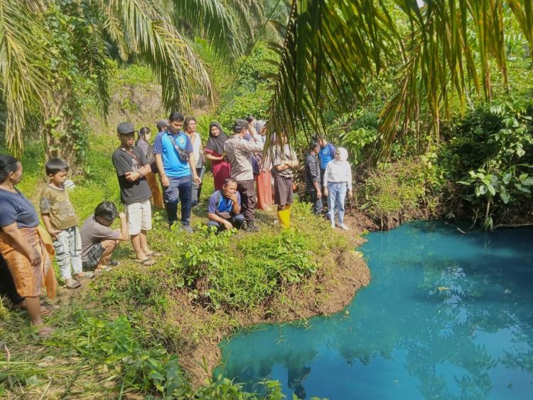 Terungkap, Air Telaga di Bengkulu Berubah Jadi Biru Ternyata Gara-gara ini