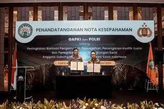Demi Kenyamanan Investasi,  GAPKI dan Polri Sepakat Lakukan Ini