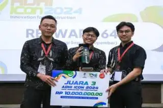 Mahasiswa ITS Olah Lumpur Sidoarjo dan Limbah Sawit untuk Mengesatkan Aspal