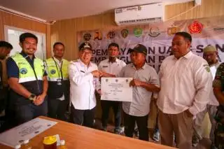 Warga Terdampak Proyek Bandara VVIP IKN Terima Ganti Rugi Tanam Tumbuh