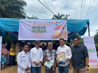 Konsisten Bantu Masyarakat Sambut Lebaran, PTPN IV Gelar Pasar Murah