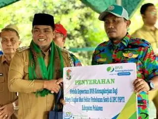 Agar Konsentrasi Bekerja, Ribuan Buruh Bongkar Muat Sawit Dilindungi Jamsostek